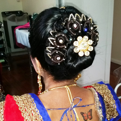 Indian Bridal Hair Style