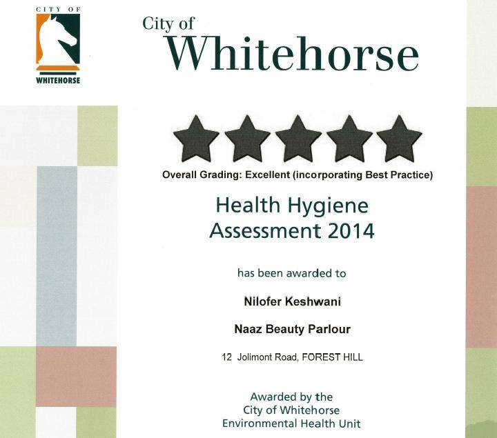 5 Star Rating